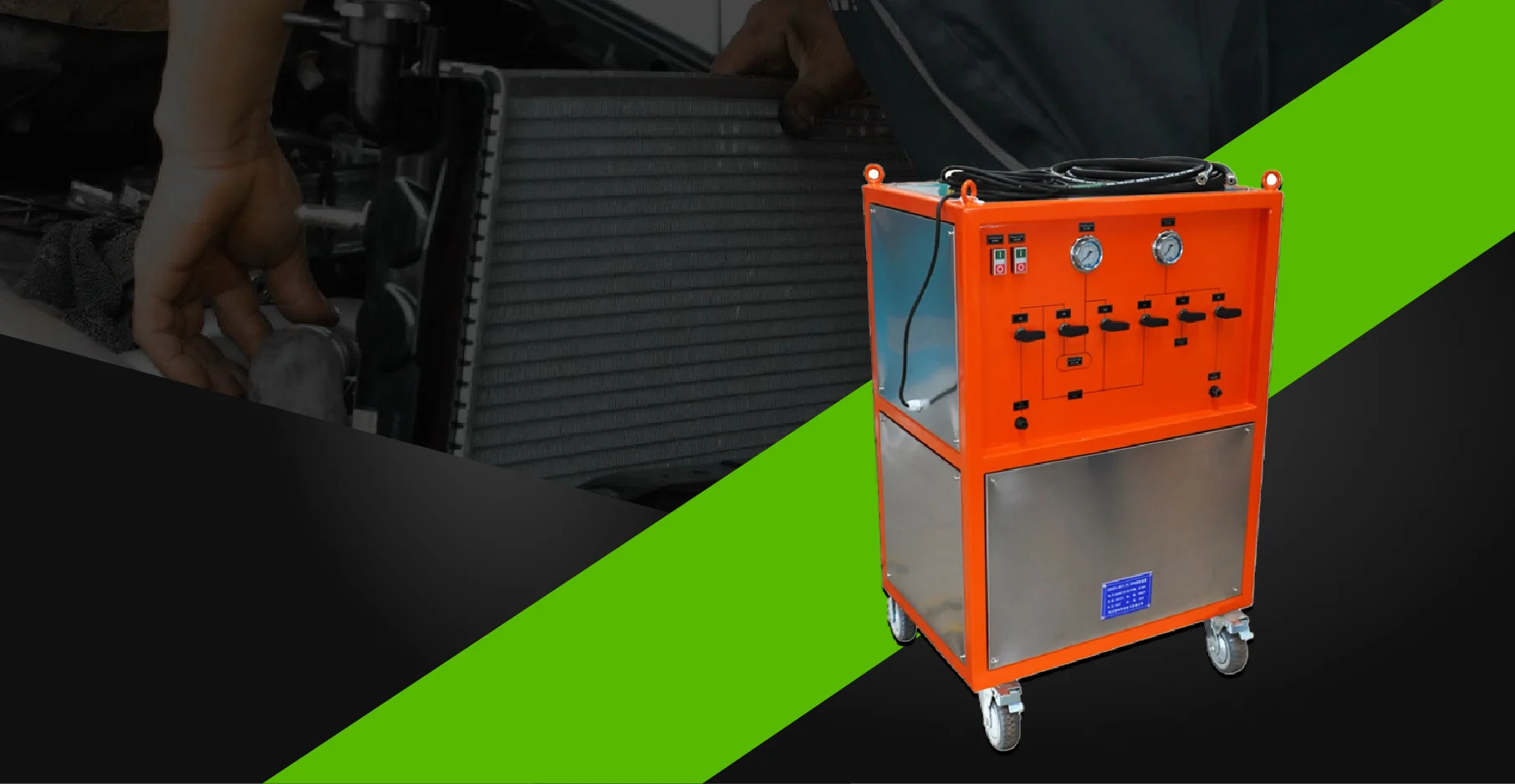  Salon və mühərrik radiator sistemlərinin yuyulması