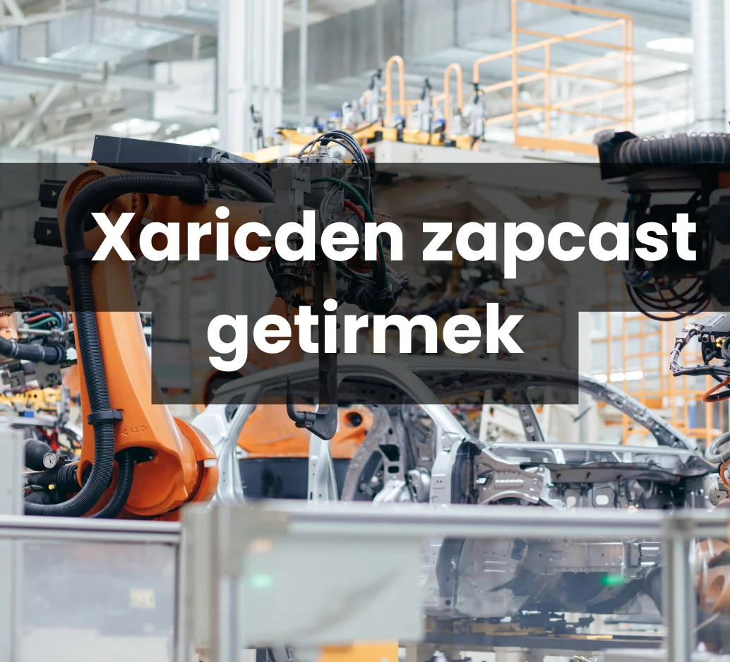 Xaricden zapcast getirmek